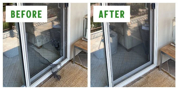🪟 Window Screen & Screen Door Repair